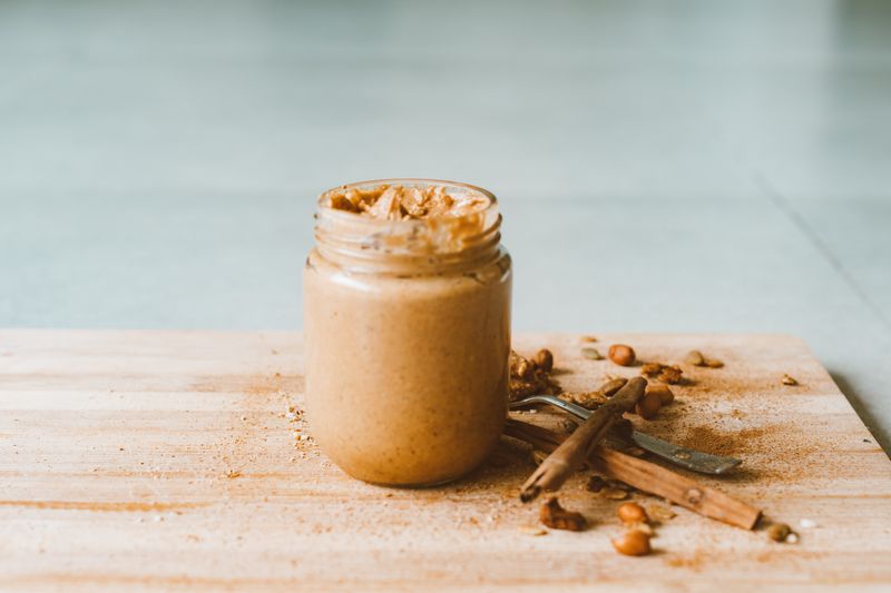 Creamy Mexican Horchata in a glass with cinnamon